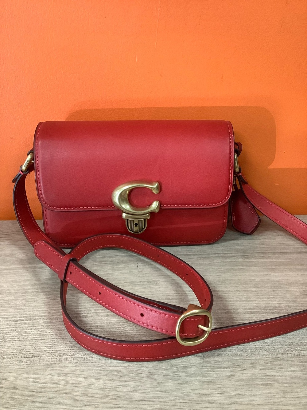 Coach Studio Leather Crossbody Bag